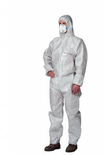 Secutex Pro / Z2, vel. XXL, jednorázový oblek antistatický, bílý