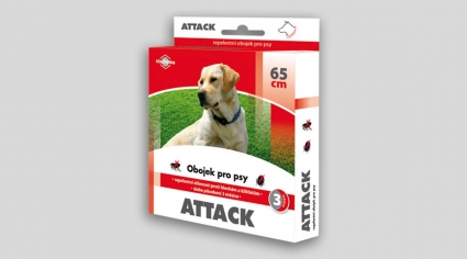 ATTACK obojek pro psy s geranolem