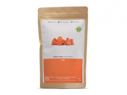 NARA LURE  100 ks - ryba (bezalergenní návnada)136 g
