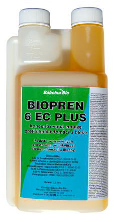 BIOPREN 6 EC PLUS koncentrovaná emulze proti štěnici domácí a bleše